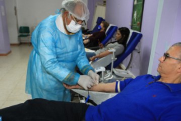 المركز الجهوي لتحاقن الدم الدار البيضاء.. إقبال كثيف على التبرع بالدم