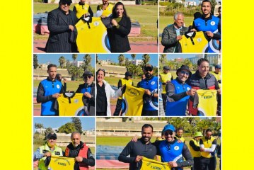 نادي القوس الذهبي للرماية بالنبال بمكناس  يقدم قمصانه الرياضية