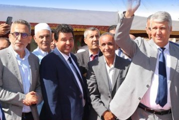 زيارة ميدانية لوزير الفلاحة محمد صديقي لاقليم تيزنيت (+فيديو و صور)