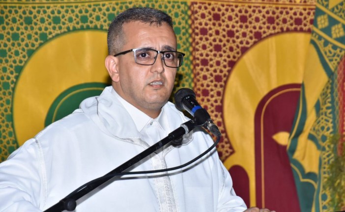 كلمة محمد الشيخ بلا رئيس المجلس الإقليمي لتيزنيت، في افتتاح موسم الولي الصالح الشيخ ماء العينين