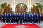 بتعليمات سامية من جلالة الملك، صاحب السمو الملكي ولي العهد الأمير مولاي الحسن يترأس حفلا أقامه جلالته على شرف أعضاء المنتخب الوطني لكرة القدم لأقل من 20 سنة، بطل العالم