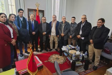 القنصل العام للمملكة بمارسيليا بفرنسا يستقبل وفدا من إقليم تيزنيت ويثمن جهود الدبلوماسية الموازية