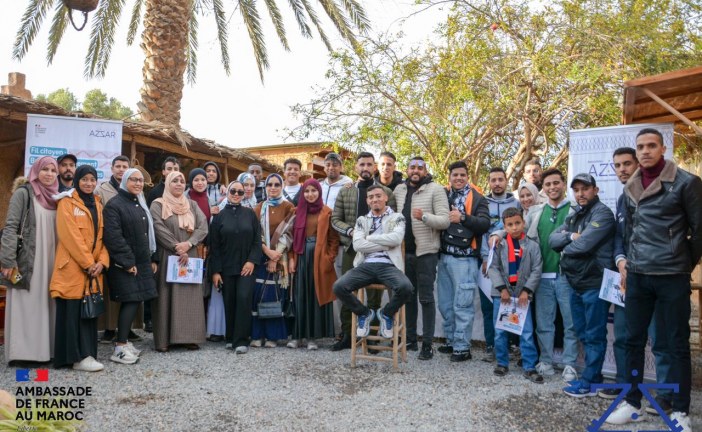 “خيط المواطن” صوت لشباب اقليم تيزنيت و تطريز للغة المواطنة