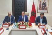 الوالي سعيد أمزازي يترأس اجتماعاً لعرض مشروع أكبر محطة لتحلية مياه البحر بجهة سوس ماسة على الصعيدين الوطني والإفريقي بطاقة إنتاجية تبلغ 350 مليون متر مكعب سنوياً
