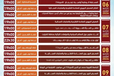 الدورة الثامنة عشرة لفستيفال تيفاوين تنطلق ببرنامج متنوع يجمع الثقافة والتنمية والفنون